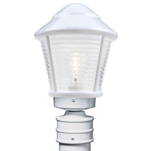 Besa Lighting Costaluz, 3100 Series Post, White 1x75W Incandescent 310053-POST-FR - main